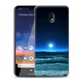 Дизайнерский силиконовый чехол для Nokia 2.2 Луна