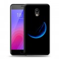 Дизайнерский пластиковый чехол для Meizu M6 Луна