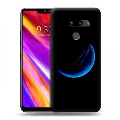 Дизайнерский пластиковый чехол для LG G8 ThinQ Луна