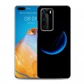 Дизайнерский пластиковый чехол для Huawei P40 Pro Луна