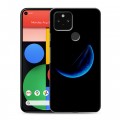 Дизайнерский пластиковый чехол для Google Pixel 5 Луна