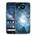 Дизайнерский пластиковый чехол для Nokia 8.3 Луна