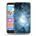 Дизайнерский пластиковый чехол для Nokia Lumia 1320 Луна