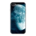 Дизайнерский силиконовый с усиленными углами чехол для Iphone 7 Луна