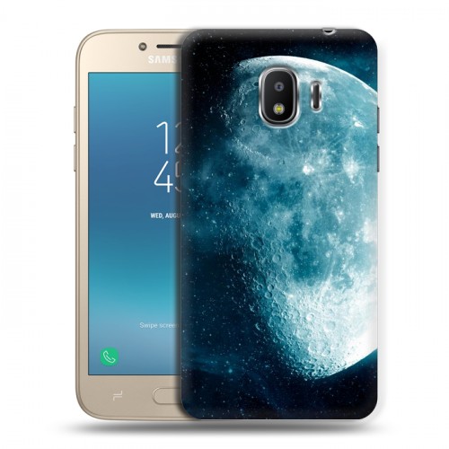 Дизайнерский пластиковый чехол для Samsung Galaxy J2 (2018) Луна