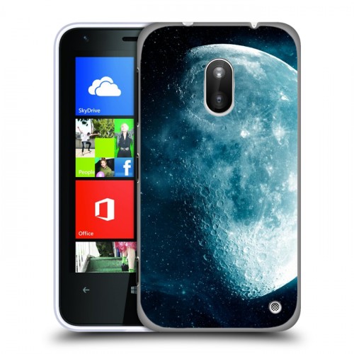 Дизайнерский пластиковый чехол для Nokia Lumia 620 Луна