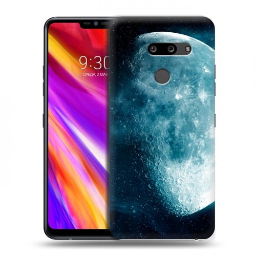 Дизайнерский пластиковый чехол для LG G8 ThinQ Луна