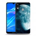 Дизайнерский пластиковый чехол для Huawei Y6 (2019) Луна