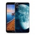 Дизайнерский силиконовый чехол для Xiaomi RedMi 7A Луна