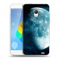 Дизайнерский силиконовый чехол для  Meizu MX3 Луна