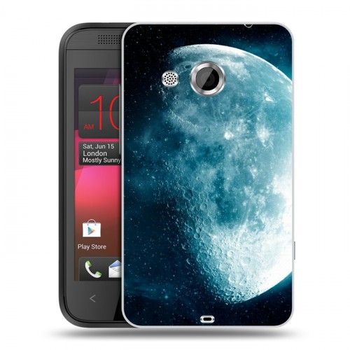 Дизайнерский пластиковый чехол для HTC Desire 200 Луна