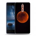 Дизайнерский пластиковый чехол для Nokia 8 Луна