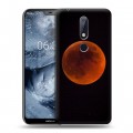 Дизайнерский пластиковый чехол для Nokia 6.1 Plus Луна