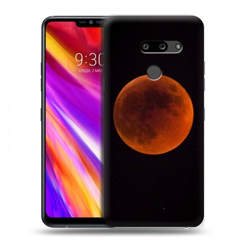 Дизайнерский пластиковый чехол для LG G8 ThinQ Луна