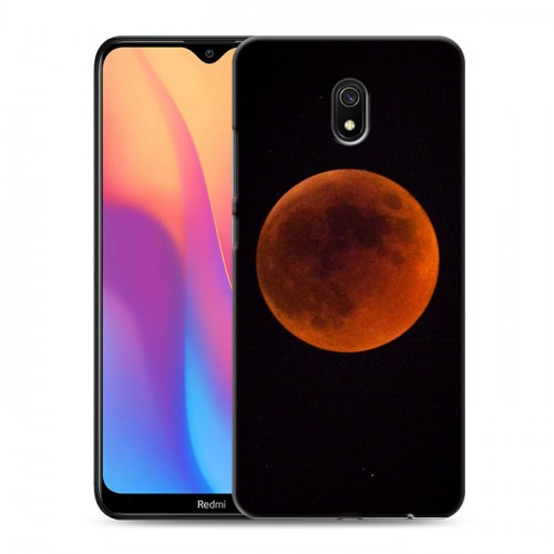 Дизайнерский силиконовый с усиленными углами чехол для Xiaomi RedMi 8A Луна