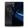 Дизайнерский пластиковый чехол для Sony Xperia XZs Луна