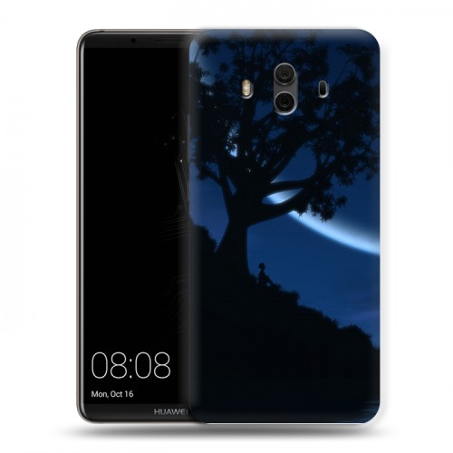 Дизайнерский пластиковый чехол для Huawei Mate 10 Луна