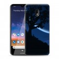 Дизайнерский силиконовый чехол для Nokia 2.2 Луна