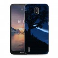 Дизайнерский силиконовый чехол для Nokia 1.3 Луна