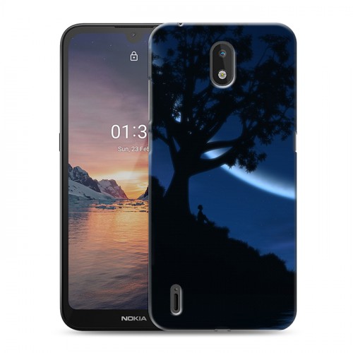 Дизайнерский силиконовый чехол для Nokia 1.3 Луна