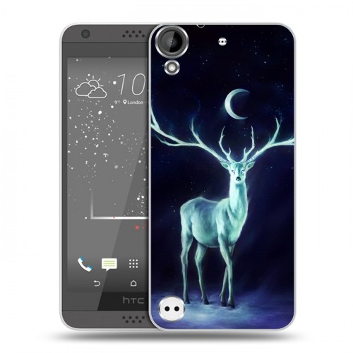 Дизайнерский пластиковый чехол для HTC Desire 530 Луна
