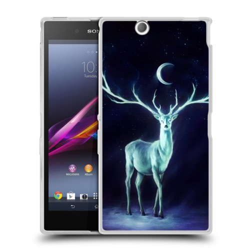 Дизайнерский пластиковый чехол для Sony Xperia Z Ultra  Луна