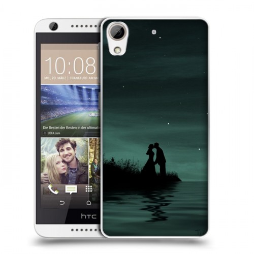 Дизайнерский силиконовый чехол для HTC Desire 626 Луна