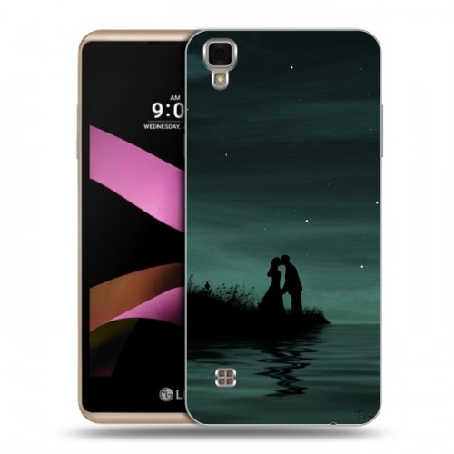 Дизайнерский пластиковый чехол для LG X Style Луна