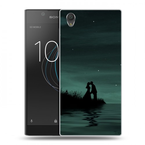 Дизайнерский пластиковый чехол для Sony Xperia L1 Луна