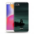 Дизайнерский пластиковый чехол для Xiaomi RedMi 6A Луна