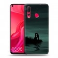 Дизайнерский пластиковый чехол для Huawei Nova 4 Луна