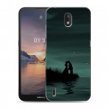 Дизайнерский силиконовый чехол для Nokia 1.3 Луна