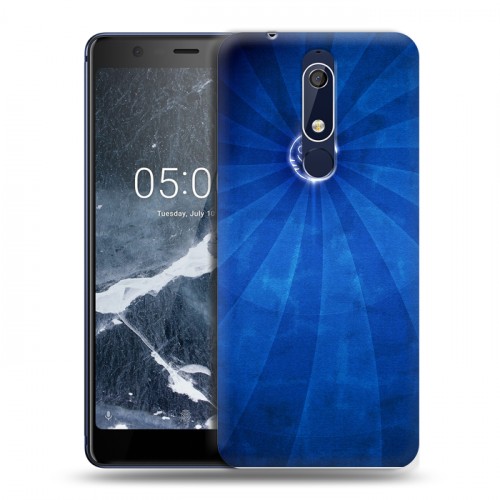 Дизайнерский пластиковый чехол для Nokia 5.1 Луна