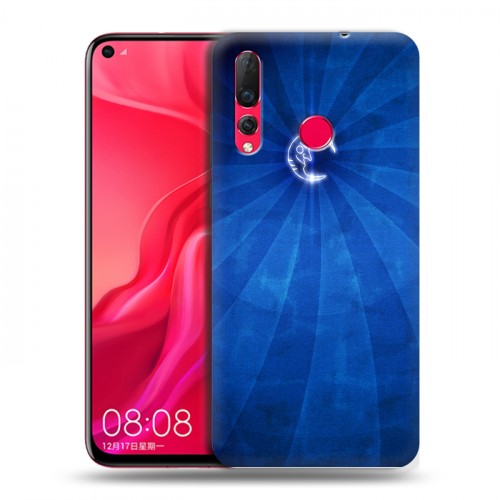 Дизайнерский пластиковый чехол для Huawei Nova 4 Луна