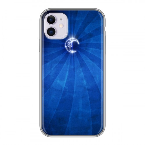 Дизайнерский силиконовый чехол для Iphone 11 Луна