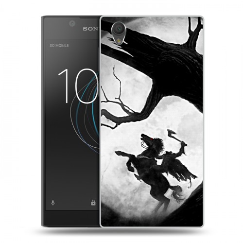 Дизайнерский пластиковый чехол для Sony Xperia L1 Луна