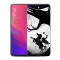 Дизайнерский силиконовый чехол для OPPO Find X Луна