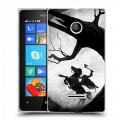 Дизайнерский пластиковый чехол для Microsoft Lumia 435 Луна