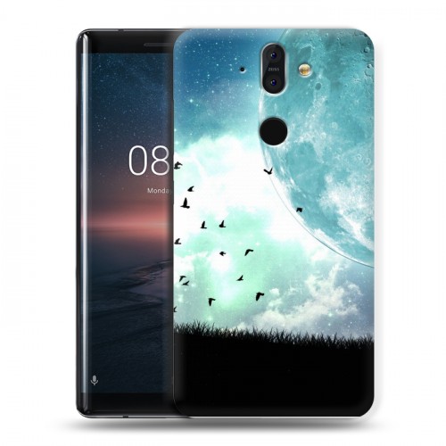 Дизайнерский пластиковый чехол для Nokia 8 Sirocco Луна