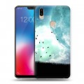 Дизайнерский пластиковый чехол для Vivo V9 Луна