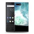 Дизайнерский пластиковый чехол для BlackBerry KEY2 Луна