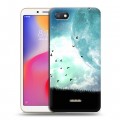 Дизайнерский пластиковый чехол для Xiaomi RedMi 6A Луна