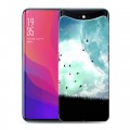 Дизайнерский силиконовый чехол для OPPO Find X Луна