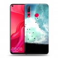 Дизайнерский пластиковый чехол для Huawei Nova 4 Луна