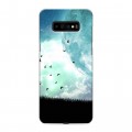Дизайнерский пластиковый чехол для Samsung Galaxy S10 Plus Луна