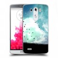 Дизайнерский пластиковый чехол для LG G3 (Dual-LTE) Луна