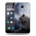 Дизайнерский пластиковый чехол для Meizu M2 Note Луна