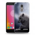 Дизайнерский пластиковый чехол для Lenovo K6 Луна