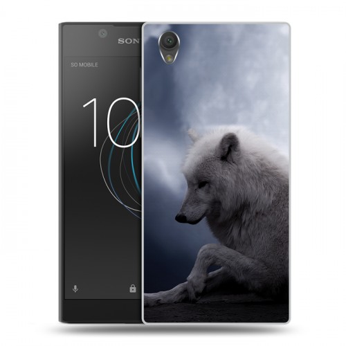 Дизайнерский пластиковый чехол для Sony Xperia L1 Луна