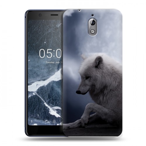 Дизайнерский силиконовый чехол для Nokia 3.1 Луна